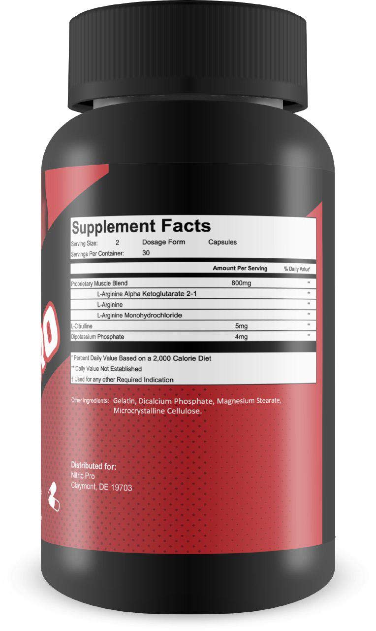 Nitric ProNitric Oxide Booster Supports Longer Staying Power