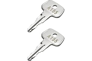 VIDABTE SKS roof Rack Key A155,Replacement Keys for Yakima SKS Roof Racks, Carriers, Crossbars(Code A155-2 Pack)