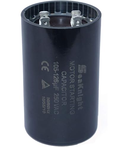 Well Pump Motor Start Capacitor – U17-1425, 105 MFD, 270 VAC By CMC Chicago