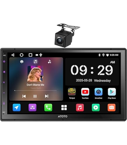 Amazon.com: ATOTO F7WE 7inch Touchscreen Double DIN Car Stereo