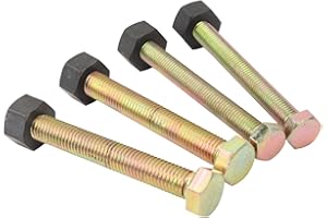 ACOGEDO ImpactRated Hub Removal Tool Set for Corroded Wheel Hubs – & Press Bolts with Nuts and Two Press Feet – -Duty Metal H