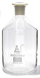EISCO 2000mL (67.6oz) Glass Reagent Bottle with