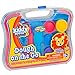 KIDDY DOUGH On The Go – Starter Set with Modeling Tools – Includes 6 Colors of Dough, 7 Cutters, 1 Knife, 1 Rolling Pin & Travel Carrying Case for Endless Design Possibilities – Ages 6+