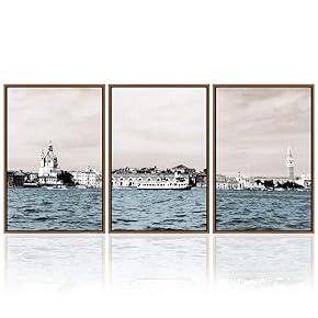 signwin 3 Piece Framed Canvas Wall Art Beautiful...
