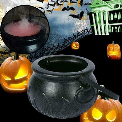 Amazon ハロウィーンの魔女の大釜霧メーカー ハロウィーンの大釜ミスター 12 Led大釜喫煙黒魔女のやかん Ledライト付き霧マシン ハロウィーンパーティーのためのledミストメーカースプレーヤー装飾 コスプレ 仮装 通販