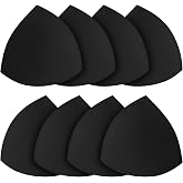 FANMAOUS Bra Pad Insert,Removable Sport Bra Cup Triangle Breathable &amp; Reusable Bra Pad for Yoga Bra,Swimsuits,Bikini