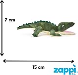 Zappi Co Crocodile Plush Toy 12-15cm Soft Snuggly Baby Toy view 2