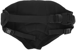 Veemoon Adult Large Black Protective Padded Shorts for Skating Snowboard Hip Protector Butt Pad Anti-Fall