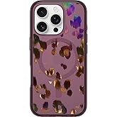 OtterBox iPhone 16 Pro Symmetry Series Clear Case - Leopard Shift Pink