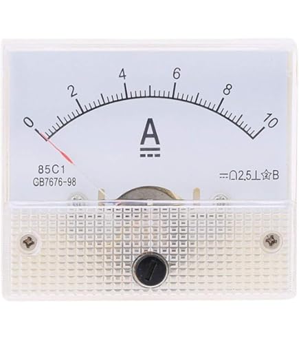 Amazon.com: Aexit 91C4 DC100-0-100A gauge Zero Center Analog Panel