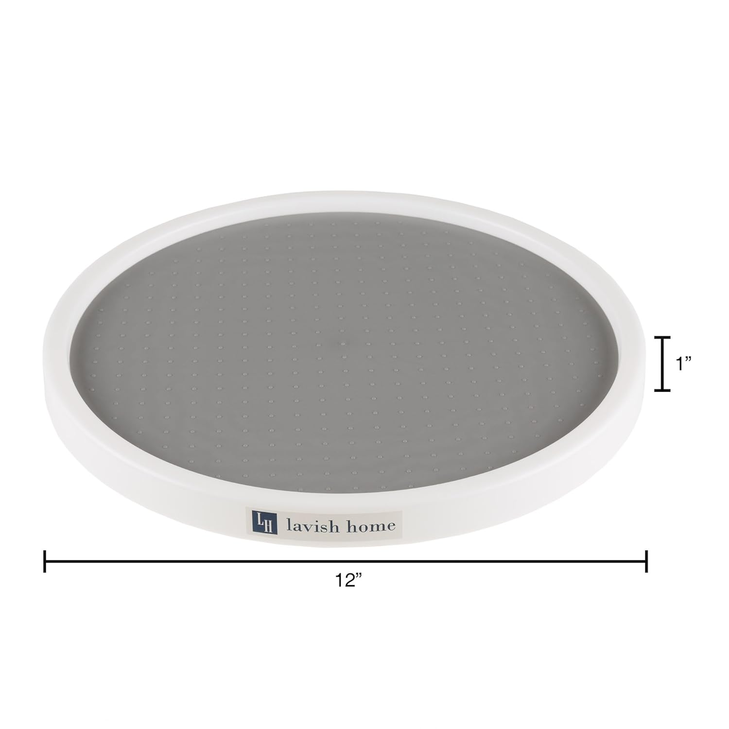 Lazy Susan Turntable Spice Rack Rotating Cabinet Shelf And