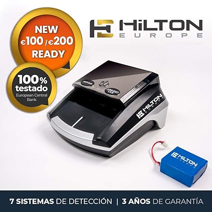 HILTON EUROPE HE-300SD Detector Billetes Falsos actualizable ...