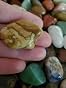 Dancing Bear 5 Lbs Tumbled Polished Gemstone Mix (1" Avg) + Rock ID Book & Chart - Natural Stones For Crafts - View #7