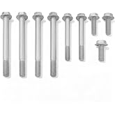 1A-NBY Alternator and Power Steering Bracket Bolt Kit 12554030 Hardware | For 1999-2014 LS GM Truck Engines, Silverado, Tahoe, Suburban, etc Bracket Bolt Kits Replaces