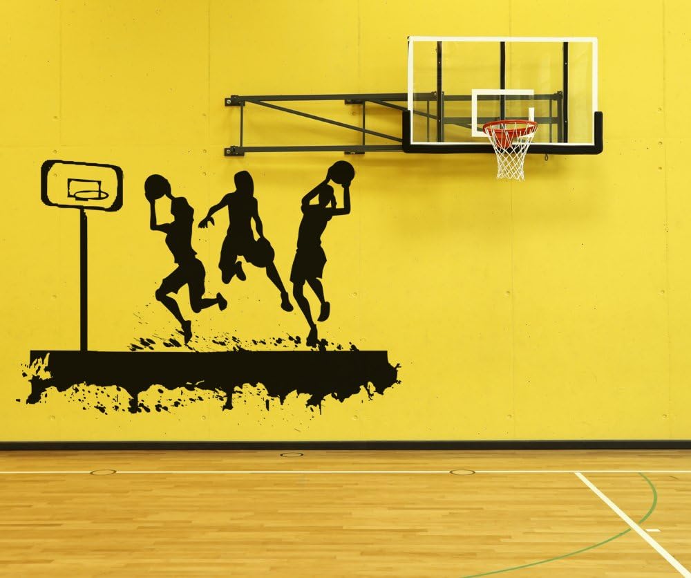 Vinyl Wall Decal Sticker Women's Basketball Court OS_AA508s