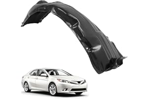 ECOTRIC Front Right Fender Liner Compatible with 2012-2014 Toyota Camry Replace for 5387506120 TO1249160 Inner Wheel Liner Splash Passenger Side