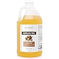 velona Argan Oil - 64 Fl Oz | 100% Pure and Natural | Morocco Oil | Skin, Body and Face Care | Nails Protector | Unrefined, Cold Pressed | Cap Kit