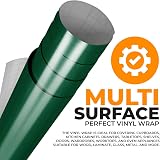 vgoltd Forest Green Gloss Self Adhesive Vinyl Wrap 60x1000 cm view 4