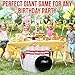 Kids Bowling Set for Kids - Includes One Big Ball and 6 Giant Inflatable Bowling Pins Jumbo Bowling Set Game - Great Party Inflatable Games for Kids