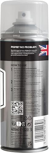 Jenolite Universal Etch Primer Spray Grey 400ml - Self Etching Metal Primer view 7