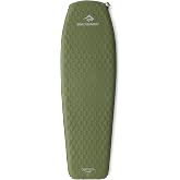 Sea to Summit Camp Plus SI Sleeping Mat, Tapered Regular | Extra-thick 4-season self-inflating foam sleeping mat with a 4.3 R-value insulates comfortably against the coldest ground