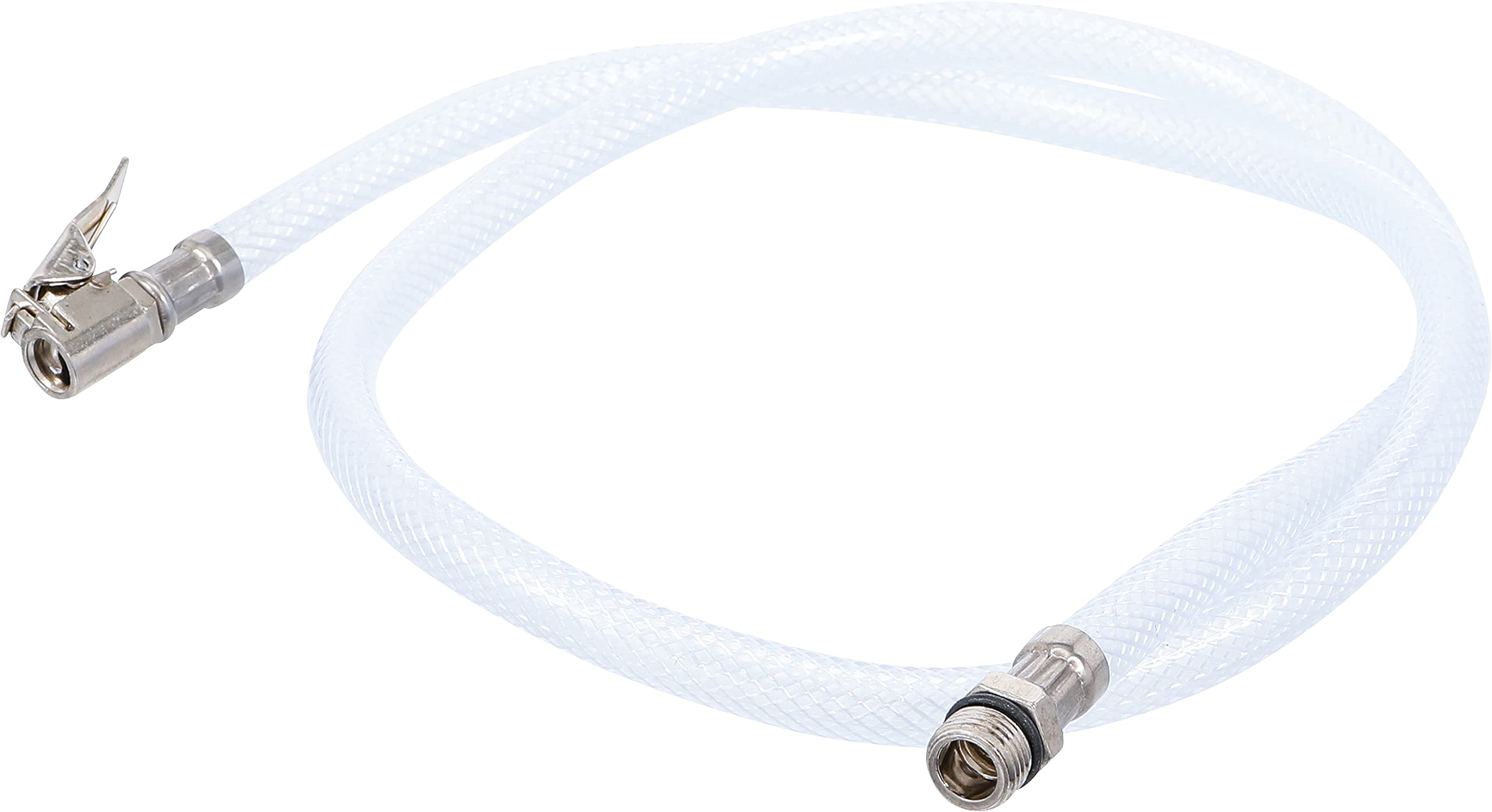 BGS 3242-1 | Spare Hose | with Adaptor for Air Inflators | 1 m