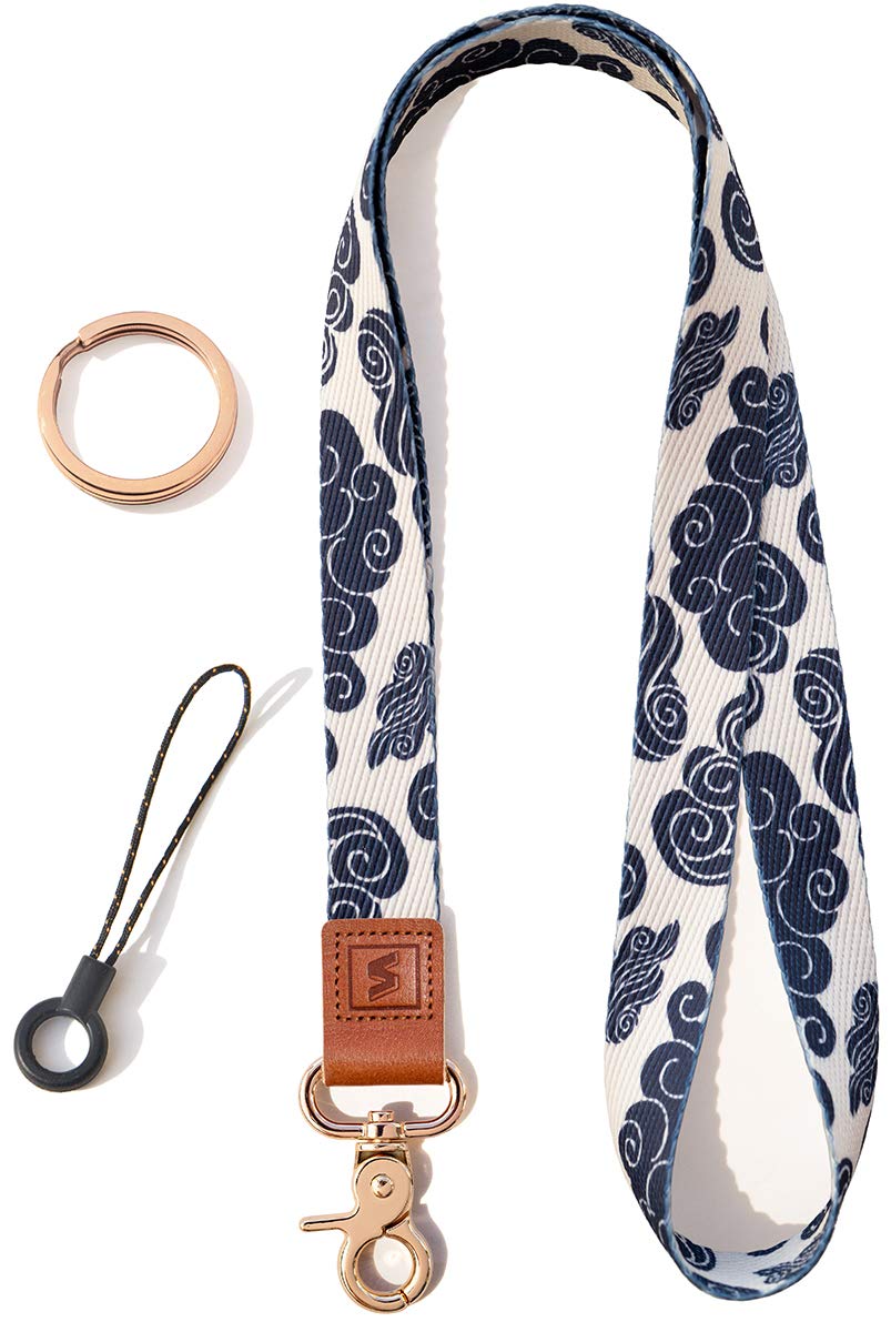 SENLLY Neck Lanyard Strap for Keys, Original Pattern Design ID Badge and Keychain Holder — image 1