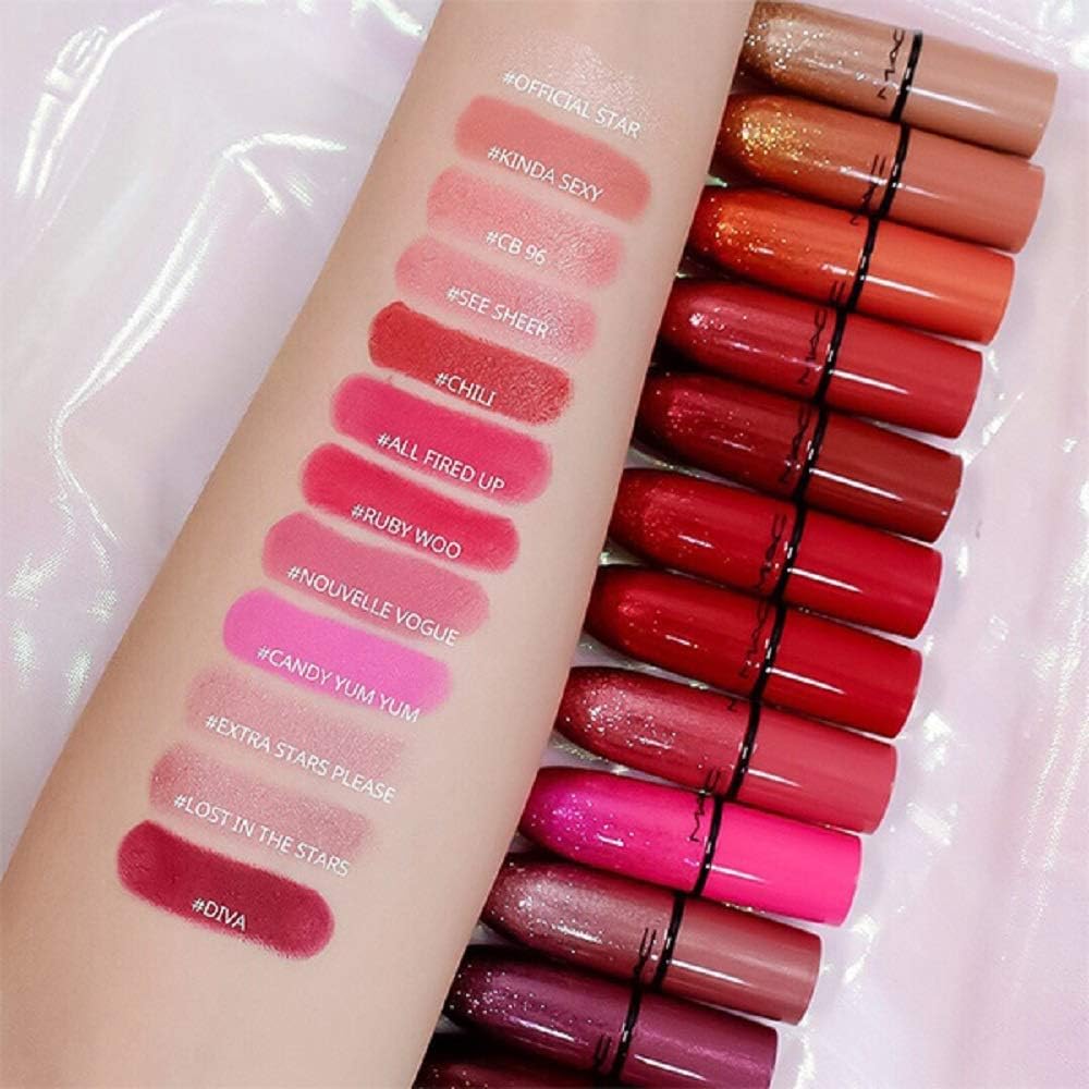 mac taste of stardom mini lipstick kit makeup gift set