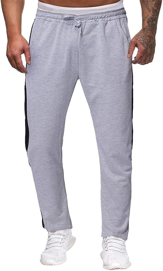 Amazon Yumiki 夏服 メンズ ワイドパンツ 夏ズボン カジュアルパンツ 無地 裾リブ 涼しい 大きいサイズ サルエル ヒップホップ スウェット オールシーズン ポケット運動ズボン ロングパンツ 通販