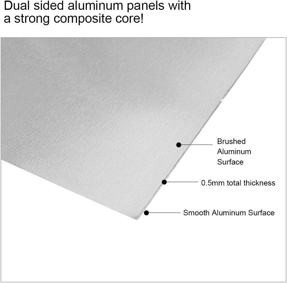 BENECREAT 18 Sheets A4 Double Sided Adhesive Sheets - Image 3