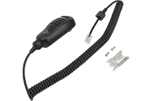 MH-31A8J 8-Pin Modular Hand Microphone Compatible for Yaesu FT-450 Series FT-817 FT-818 FT-857 FT-891 FT-991A Transceivers, C