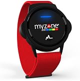 MYZONE MZ-Switch Replacement Arm & Wrist Straps Red - Adjustable view 2