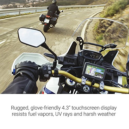 image for Garmin Zumo 396LMT-S Motorcycle GPS Navigator Bundle with GPS, Hard EV