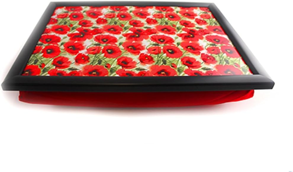 Poppy Bean Bag Base Lap Tray 44cm x 34cm x 6cm Amazon.co.uk Kitchen