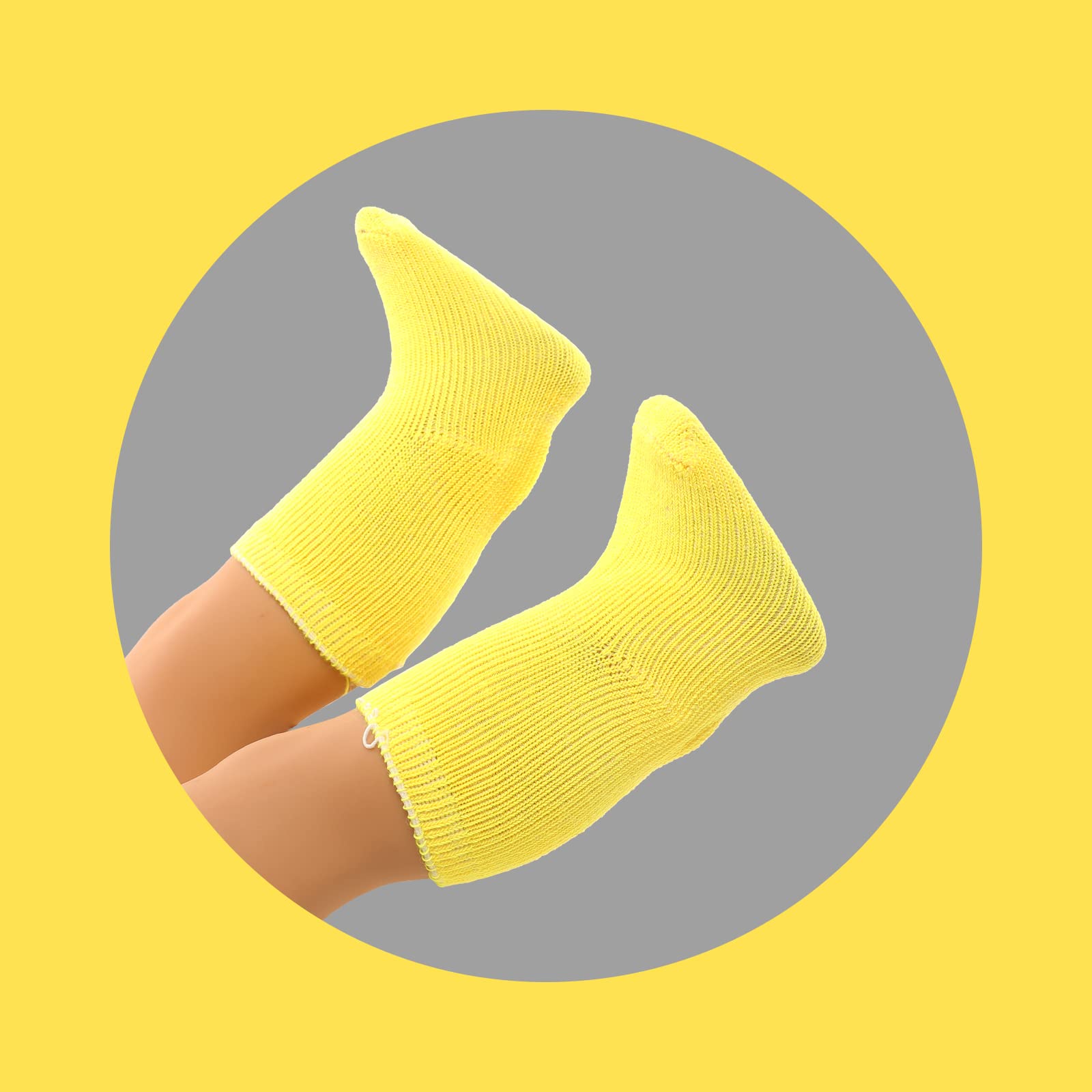Miunana 5 Pairs Doll Socks for 18 Inch Girl Doll - Includes Striped, Two-Tone, and Solid Color Socks in 9 Colors