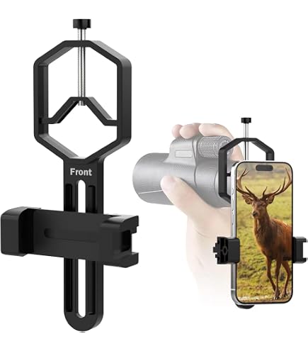 Adaptateur Photo Vangard PA-202 Pour Longue-Vue Endeavor - Noir