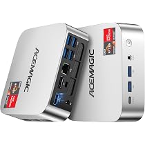 ACEMAGIC K1 Mini PC, AMD Ryzen R2544 (Better Than 4300U/3500U/N95