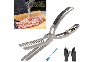 YUSPOER RibMem Pro, Mulina RibMem Pro, Migilife/Sherum/Cumulus/Cumuul/Glosrity/Lifweb Ribmem Pro, Rib Membrane Removal Tool, Rib Prep Pro, Stainless Steel Rib Membrane Remover Tool for BBQ (1pc)