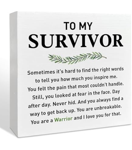 Unbreakable Inspirational Desk Sign – Rustic Steel Resilience Quote For Mental Health & Gifts