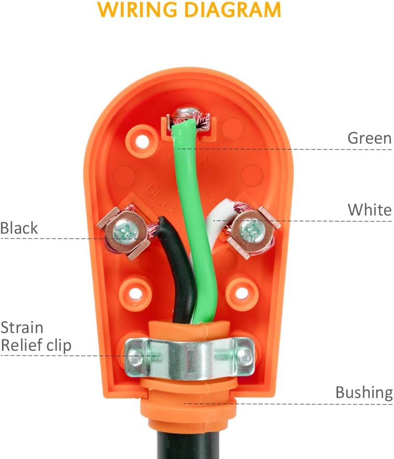 MICTUNING 125V 30Amp Heavy Duty RV Female Replacement Receptacle Plug with Ergonomic Handle: Automotive