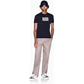 Armani Exchange Men's Short Sleeve Jersey Box Logo Tee Slim