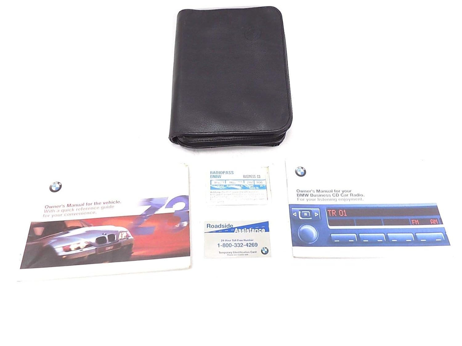 Amazon.com: Owners Manual Set with Radio Book 2.5L 3.0L Roadster BMW E36  Z3: Automotive