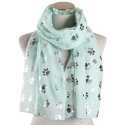 Lmo Nouveau Bleu Gris Blanc Couleur Feuille Ruban Chat Chien