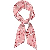 SHBYYGR Head Scarf Hair Neck Scarves for Women Fashion Purse Bag Scarfs Handbags Silky Satin Headscarf Charms