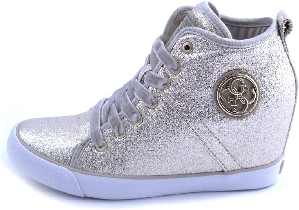 guess wedge tennis shoes