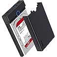 SSK 3.5 External Hard Drive Enclosure USB 3.0 to SATA Lay-Flat Tool-Free Case Dock for 3.5 2.5 inch SSD/HDD up to 20TB Hard Drive Docking Station Supports UASP Trim
