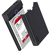 SSK 3.5 External Hard Drive Enclosure USB 3.0 to SATA Lay-Flat Tool-Free Case Dock for 3.5 2.5 inch SSD/HDD up to 20TB Hard D