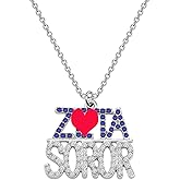 CENWA Sorority Z Soror Necklace Greek Sorority Jewelry Gift