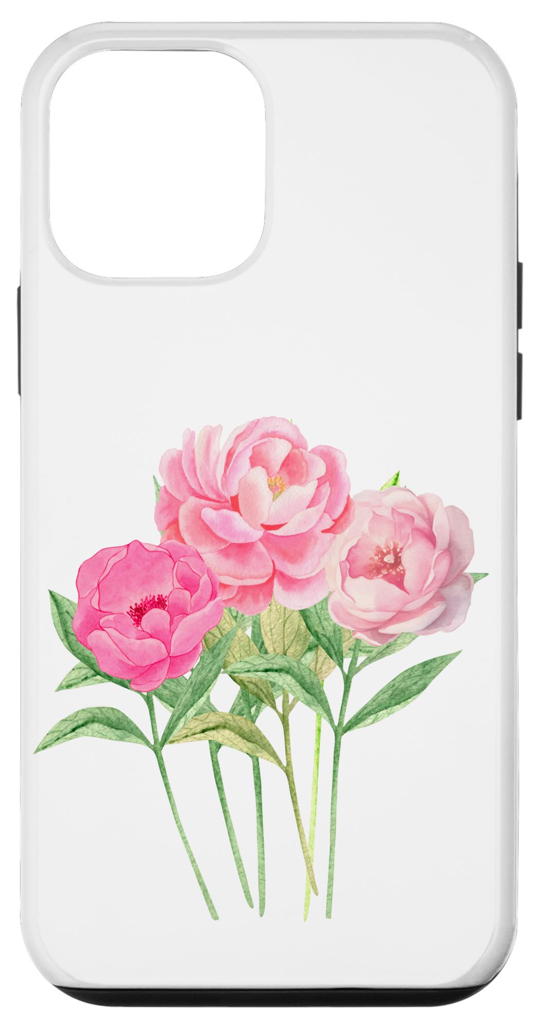 Peony Flower - Bouquet of Peonies Women and Girls Case for iPhone 12 mini