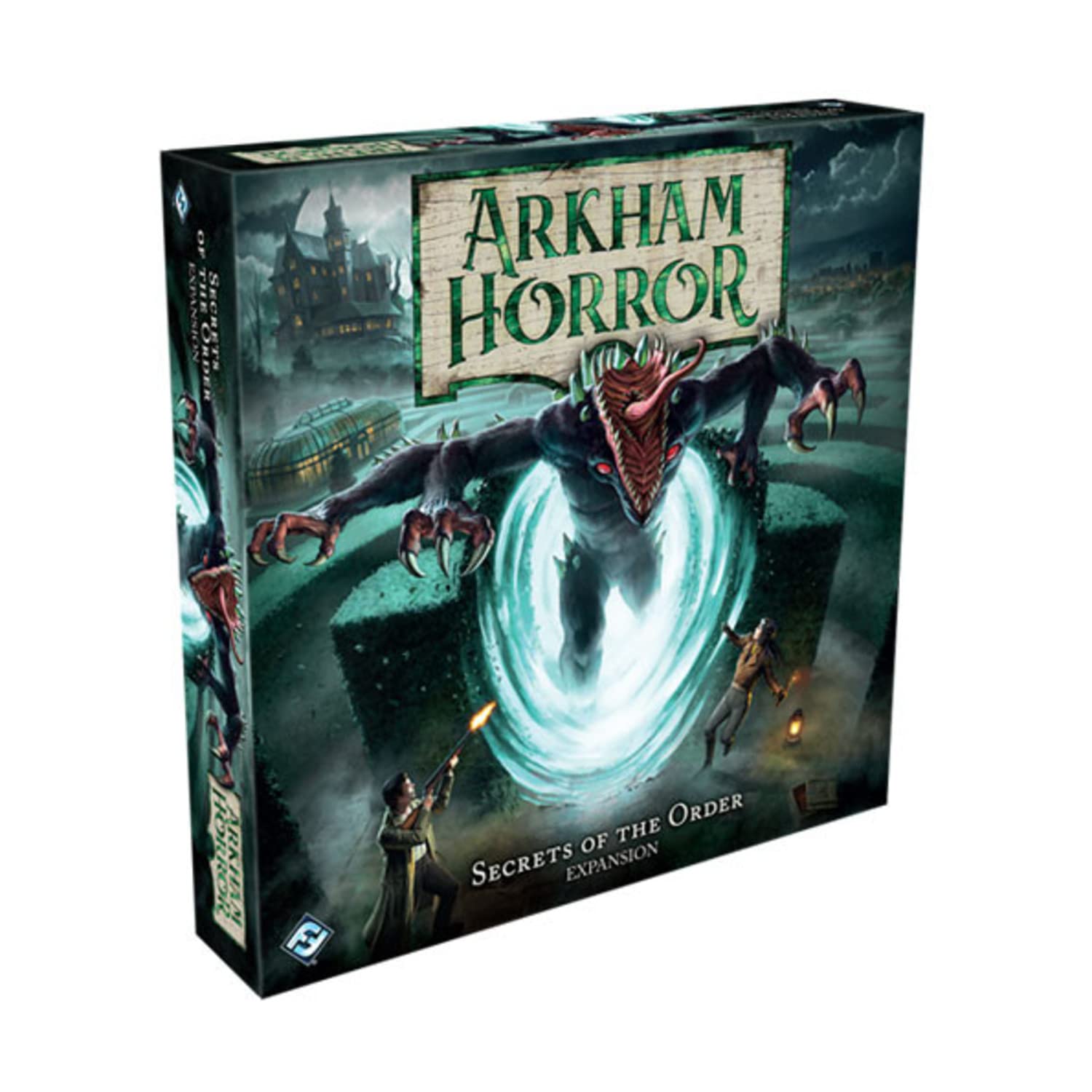 Asmodee Arkham Horror Secrets of The Order Board Game Expansion - New Investigators, Scenarios, and Horrors, Cooperative Mystery Game, Ages 14+, 1-6 Players, 2-3 Hour Playtime